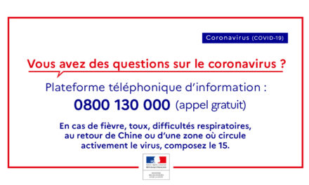 Information Coronavirus à titre préventif du rectorat