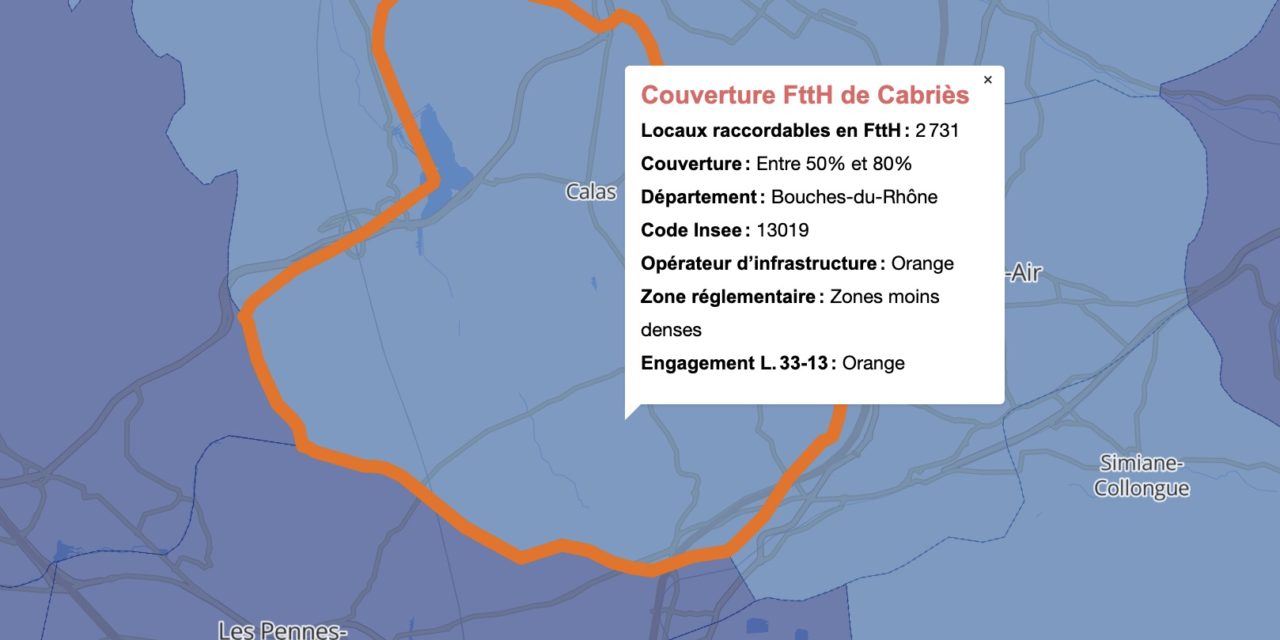 Déploiement de la fibre [MARS 2020]