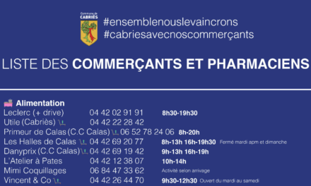 Liste des commerçants