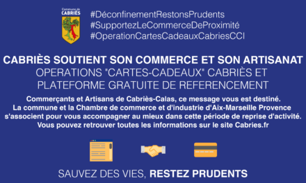 CABRIÈS SOUTIENT SON COMMERCE ET SON ARTISANAT