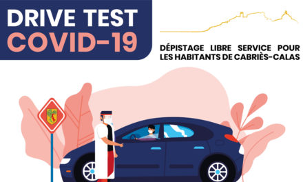OUVERTURE D’UN DRIVE DE DEPISTAGE COVID-19 POUR LES HABITANTS DE CABRIES