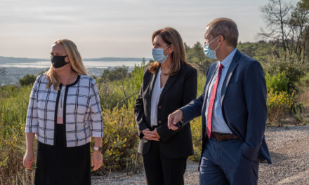 UNE DELEGATION DIPLOMATIQUE DE L’AMBASSADE DES ETATS-UNIS EN FRANCE S’EST RENDUE A CABRIES A L’INVITATION DE LA MAIRIE