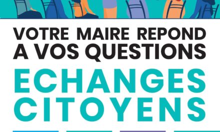 ÉCHANGE CITOYEN : LE MAIRE RÉPOND À VOS QUESTIONS, JEUDI 25 NOVEMBRE À L’AUDITORIUM PIERRE MALBOSC