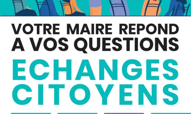 ÉCHANGE CITOYEN : LE MAIRE RÉPOND À VOS QUESTIONS, JEUDI 25 NOVEMBRE À L’AUDITORIUM PIERRE MALBOSC