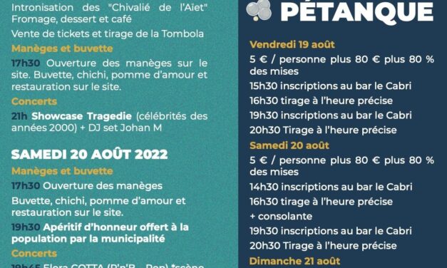 📢 [LA FÊTE CONTINUE PLAINE SAINT MARTIN]
