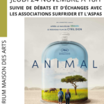 CINÉ DÉBAT : PROJECTION D’ANIMAL DE CYRIL DION
