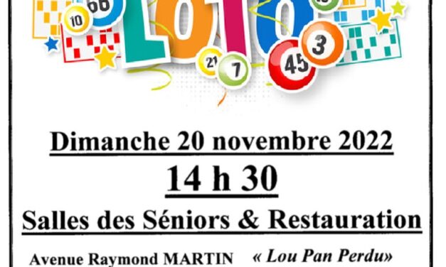 Grand Loto de l’ES13 de Cabriès