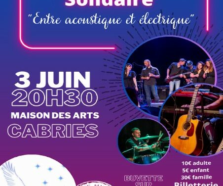 Concert solidaire de l’association “In Solidum”