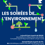 Les soirées de l’environnement – 8 et 10 juin 2023