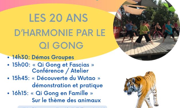 Anniversaire des 20 ans d’Harmonie par le QI GONG