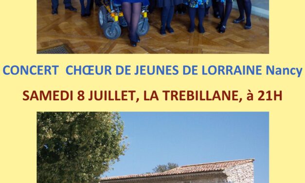 Concert chœur de jeunes de Lorraine