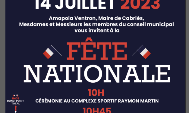 Fête Nationale du 14 juillet