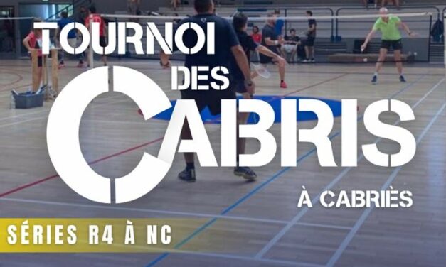 10ème édition du Tournoi des Cabris par l’OCC (Badminton)