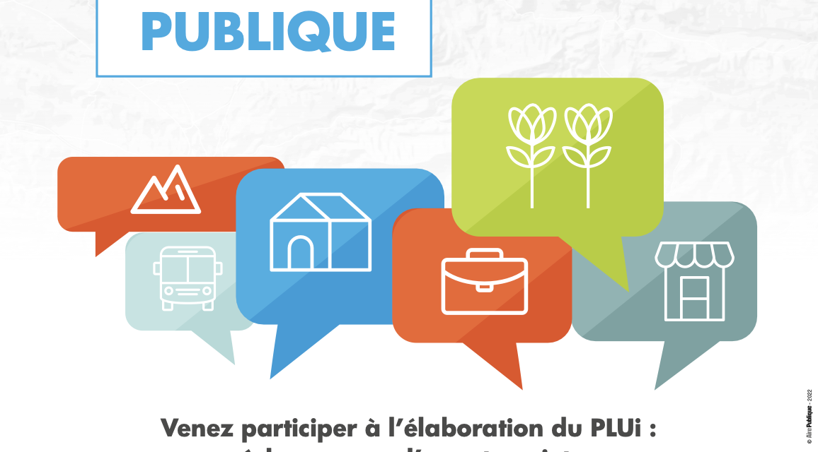 🌳 [AMÉNAGEMENT DU TERRITOIRE : EXPRIMEZ-VOUS SUR LE PLUi] 🚌