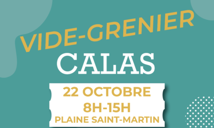 Vide-grenier de Calas le 22 octobre