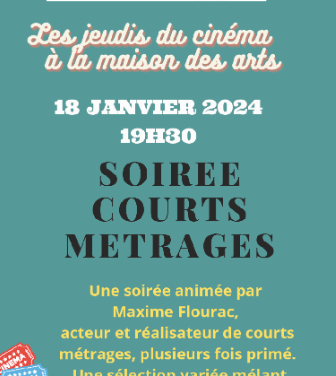 Soirée courts métrages animée par Maxime Flourac