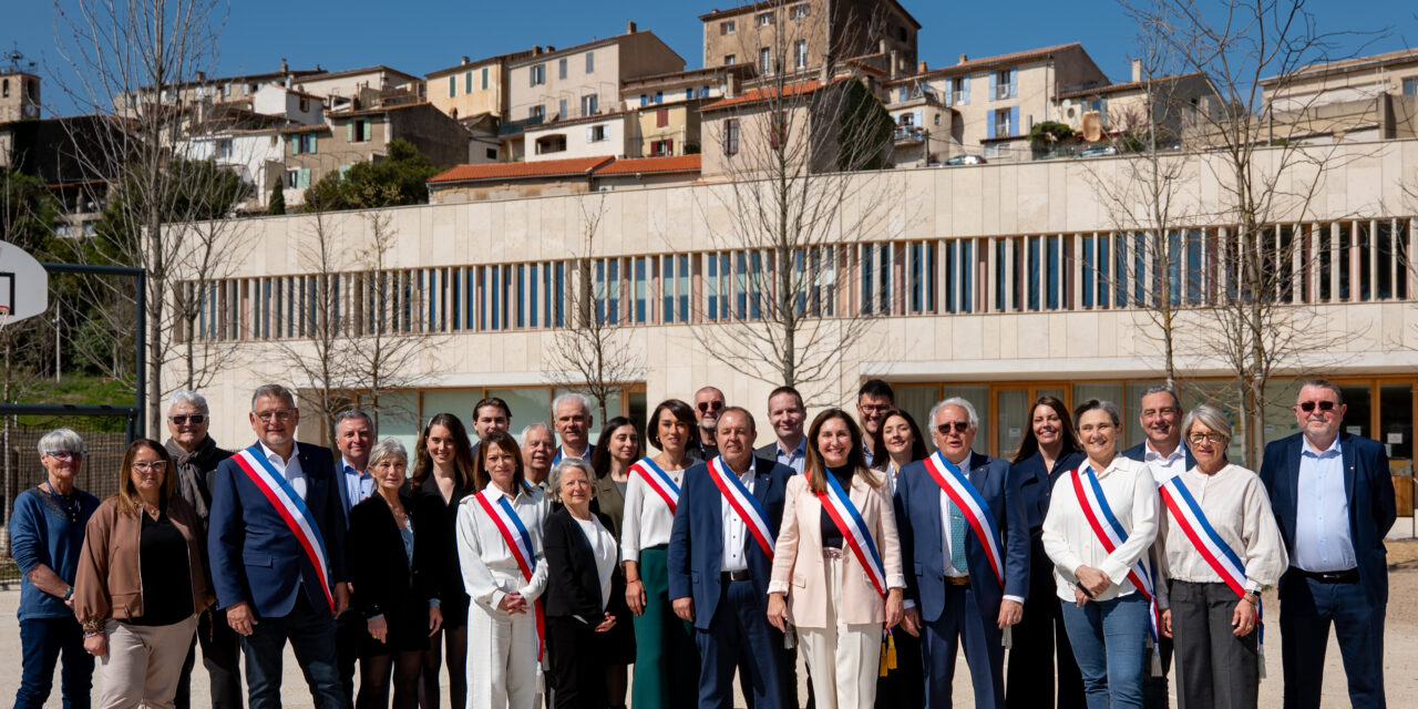 Les élus du groupe majoritaire