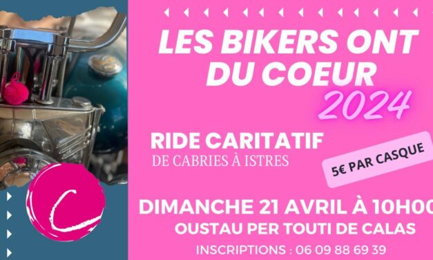 Les Bikers ont du cœur par Le Point Rose