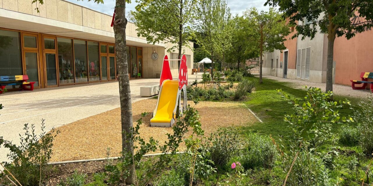 Groupe scolaire Auguste Benoît : fin de l’aménagement