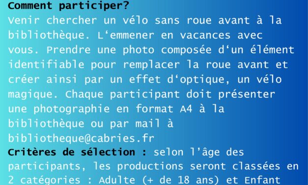 Concours photos : à la recherche de la roue magique