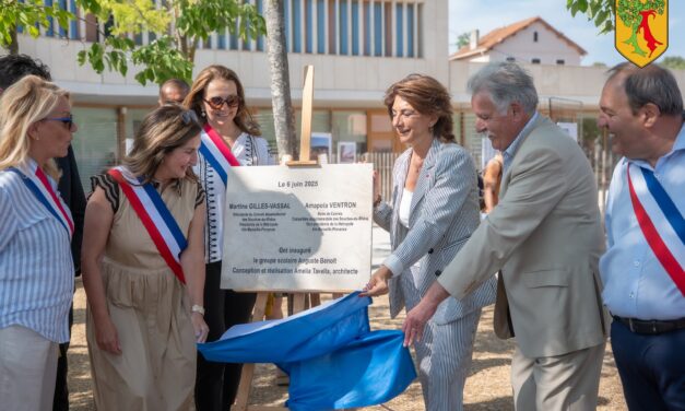 Inauguration du groupe scolaire Auguste Benoît