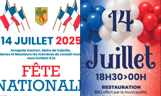 🇫🇷 14 JUILLET 2025 : PROGRAMME DE LA JOURNÉE