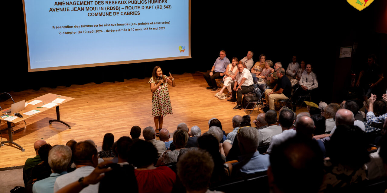 Retour sur la réunion publique de lancement des travaux de la réhabilitation de l&rsquo;avenue Jean Moulin