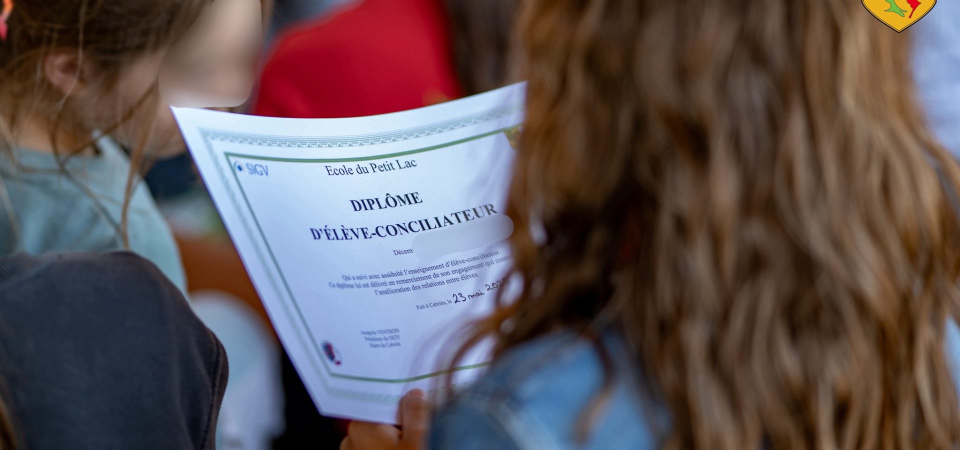 Remise des diplômes à nos élèves engagés !