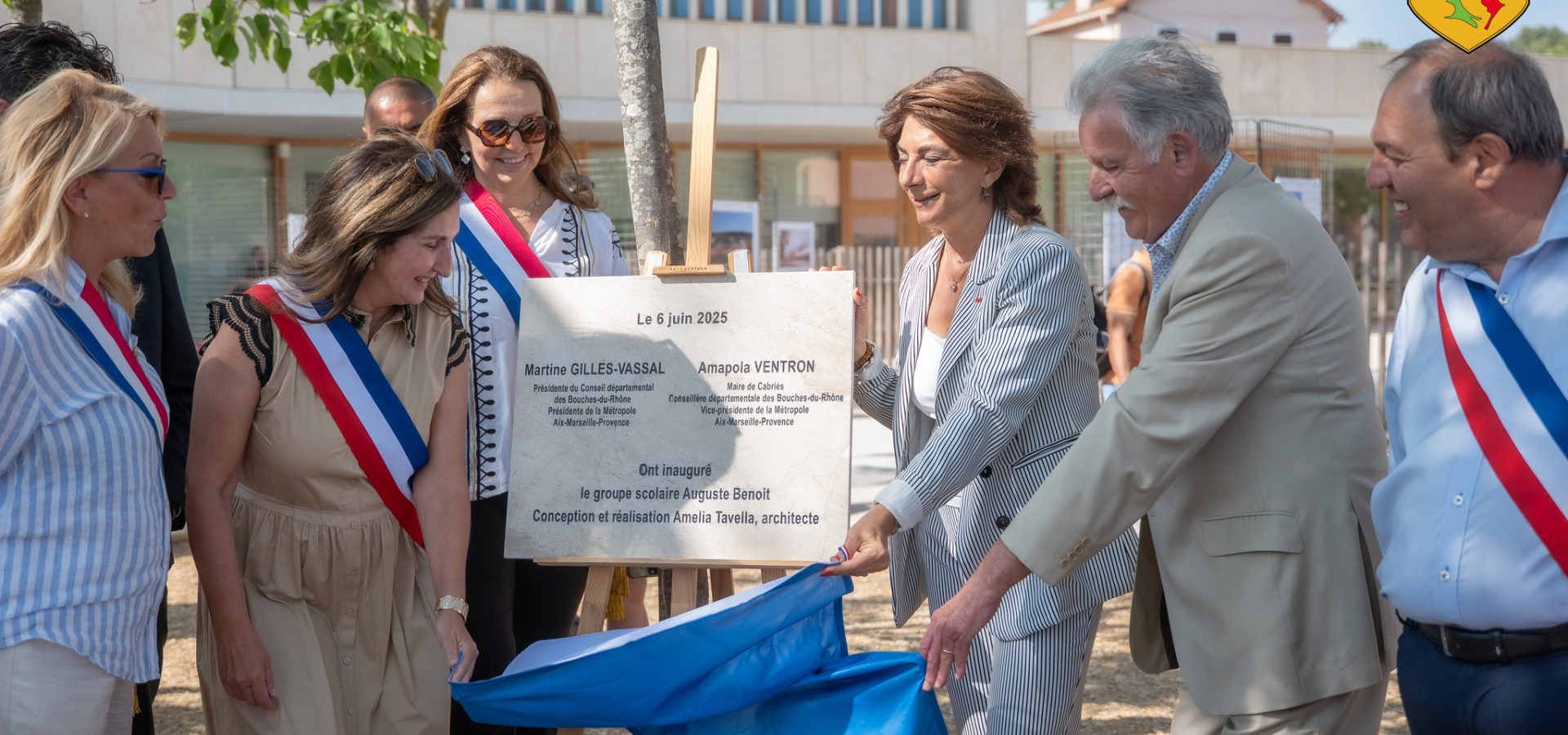 Inauguration du groupe scolaire Auguste Benoît