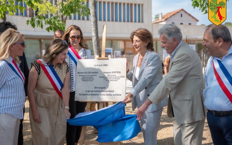 Inauguration du groupe scolaire Auguste Benoît