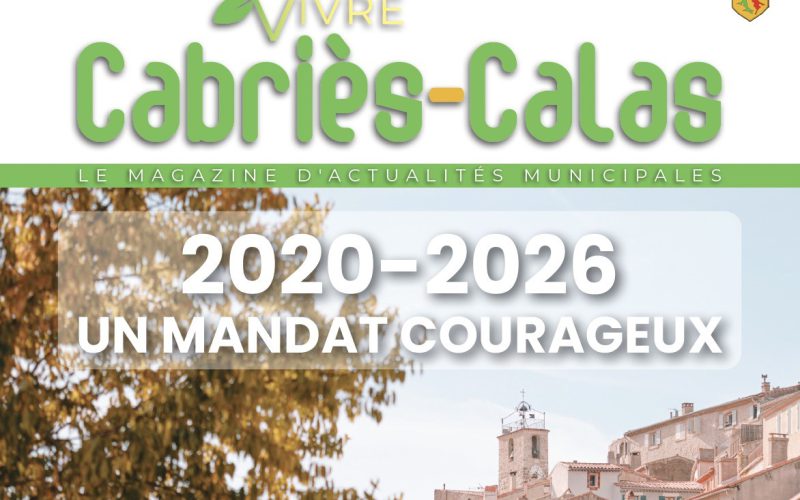 Vivre Cabriès-Calas n°15 est en ligne