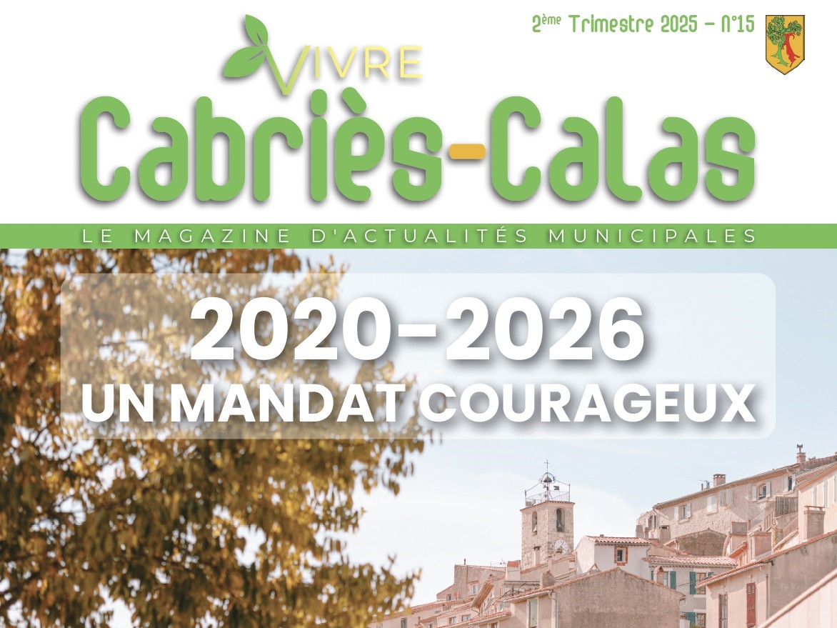 Vivre Cabriès-Calas n°15 est en ligne
