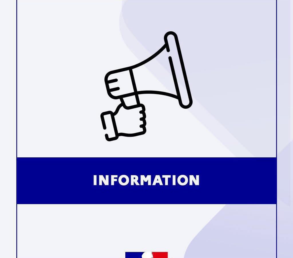 📢 INFO IMPORTANTE – RENTRÉE SCOLAIRE REPORTÉE 📢