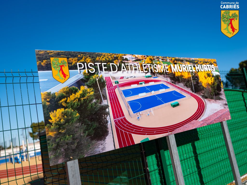 🏃♀️ UNE NOUVELLE PISTE D’ATHLÉTISME POUR CABRIÈS-CALAS