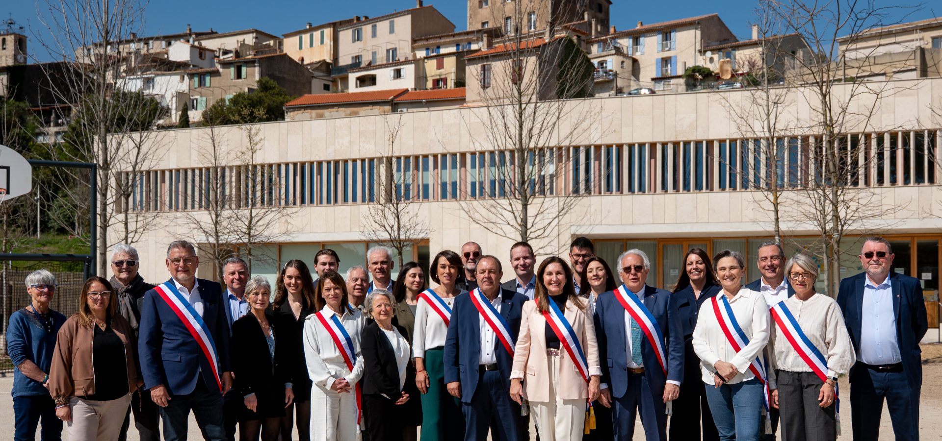 Les élus du groupe majoritaire