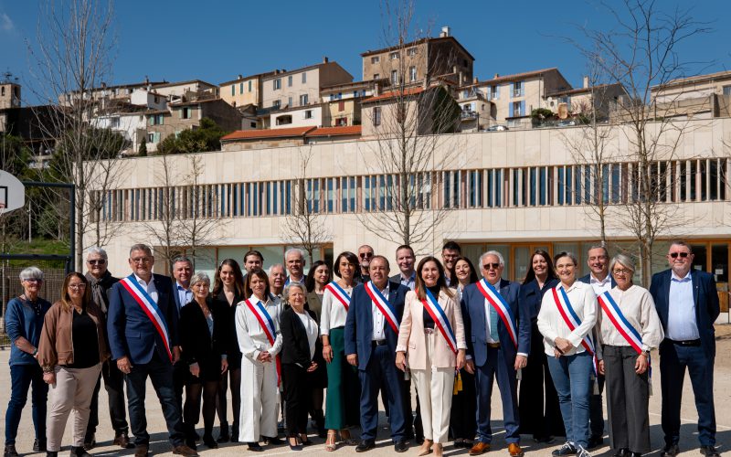 Les élus du groupe majoritaire