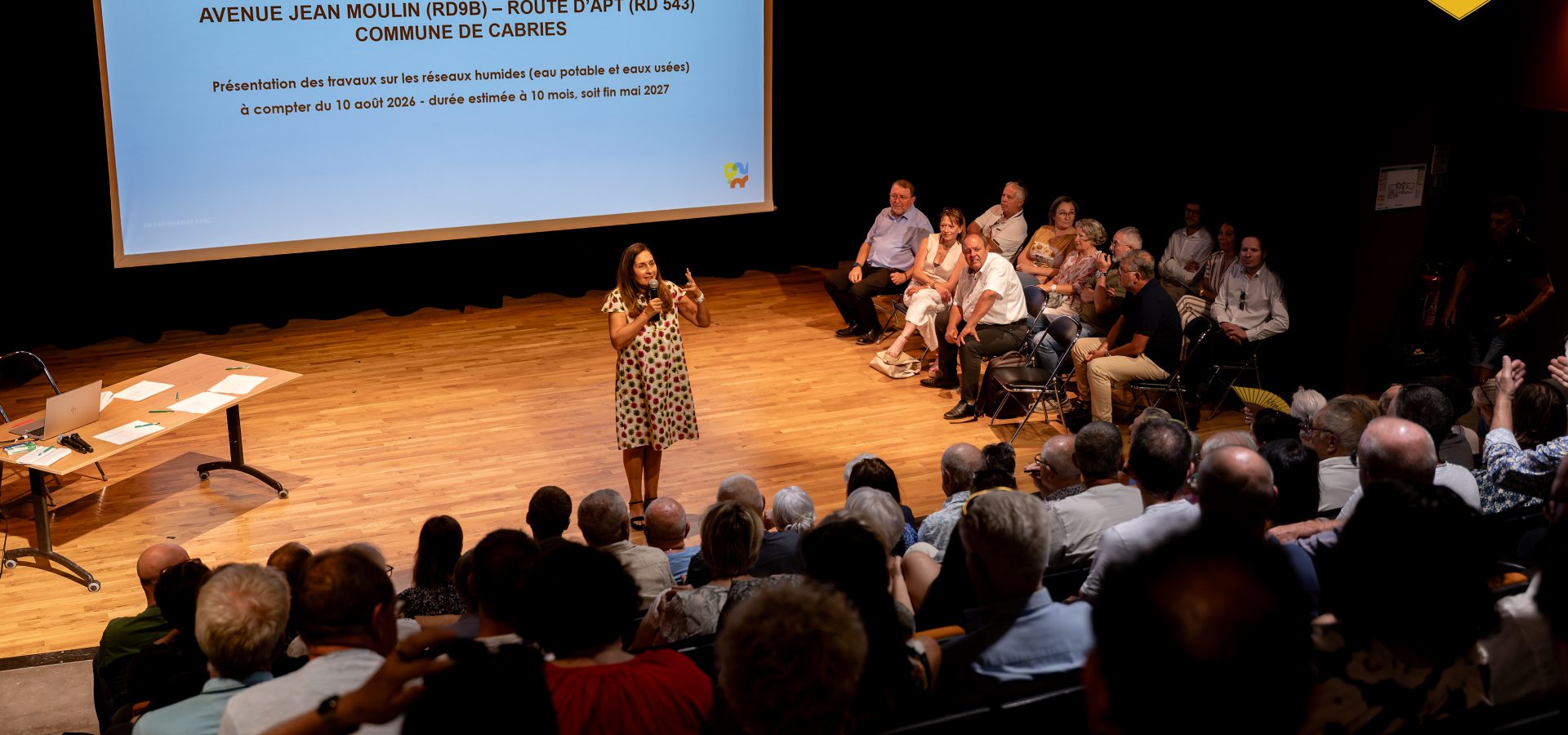 Retour sur la réunion publique de lancement des travaux de la réhabilitation de l’avenue Jean Moulin