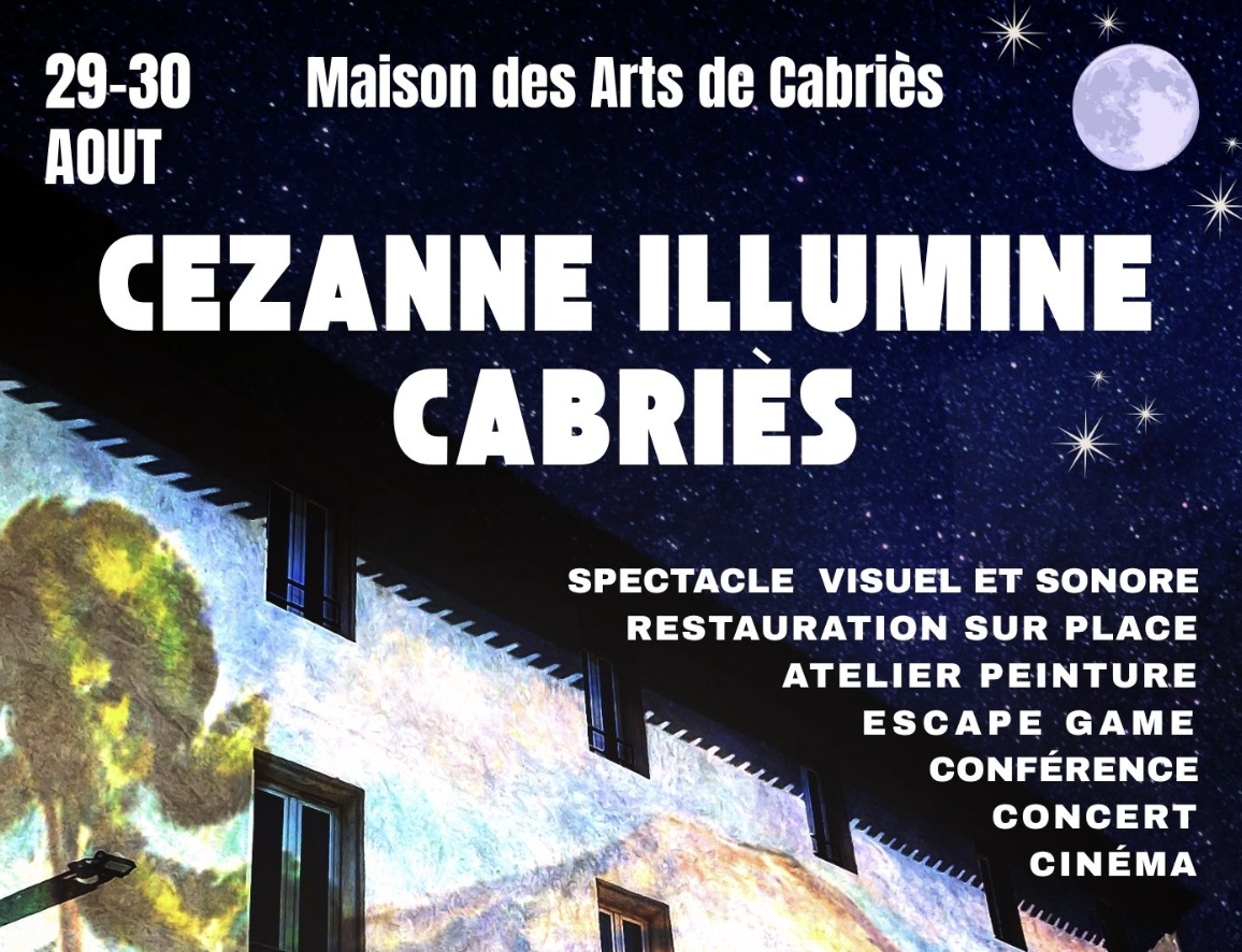 ✨ Les couleurs de Cezanne illuminent Cabriès
