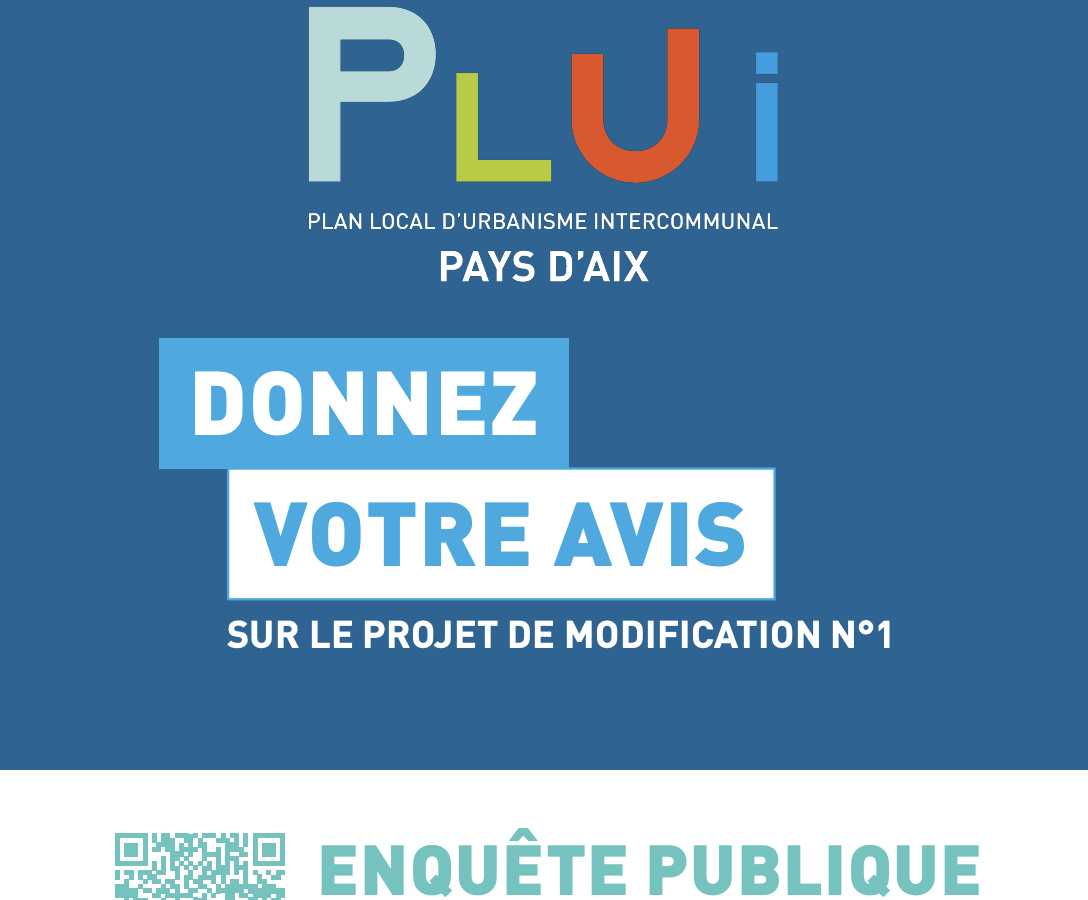 📢 Enquête publique sur la modification du PLUi du Pays d’Aix