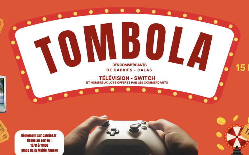 🎟️ [TIRAGE AU SORT TOMBOLA DES COMMERÇANTS 2025] 🎁
